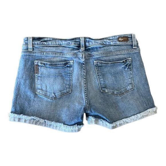 PAIGE Jimmy Jimmy Short Denim Shorts Size‎ 29 Medium Wash - Picture 3 of 7